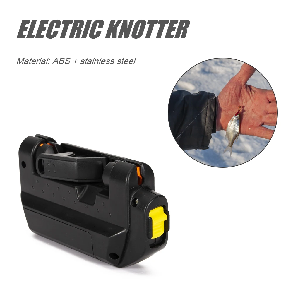 

Electric Knotter Knot Assist Knotting Machine Fishing Winder Fishing Line Tying Tools Fishing Equipment Battery Powered