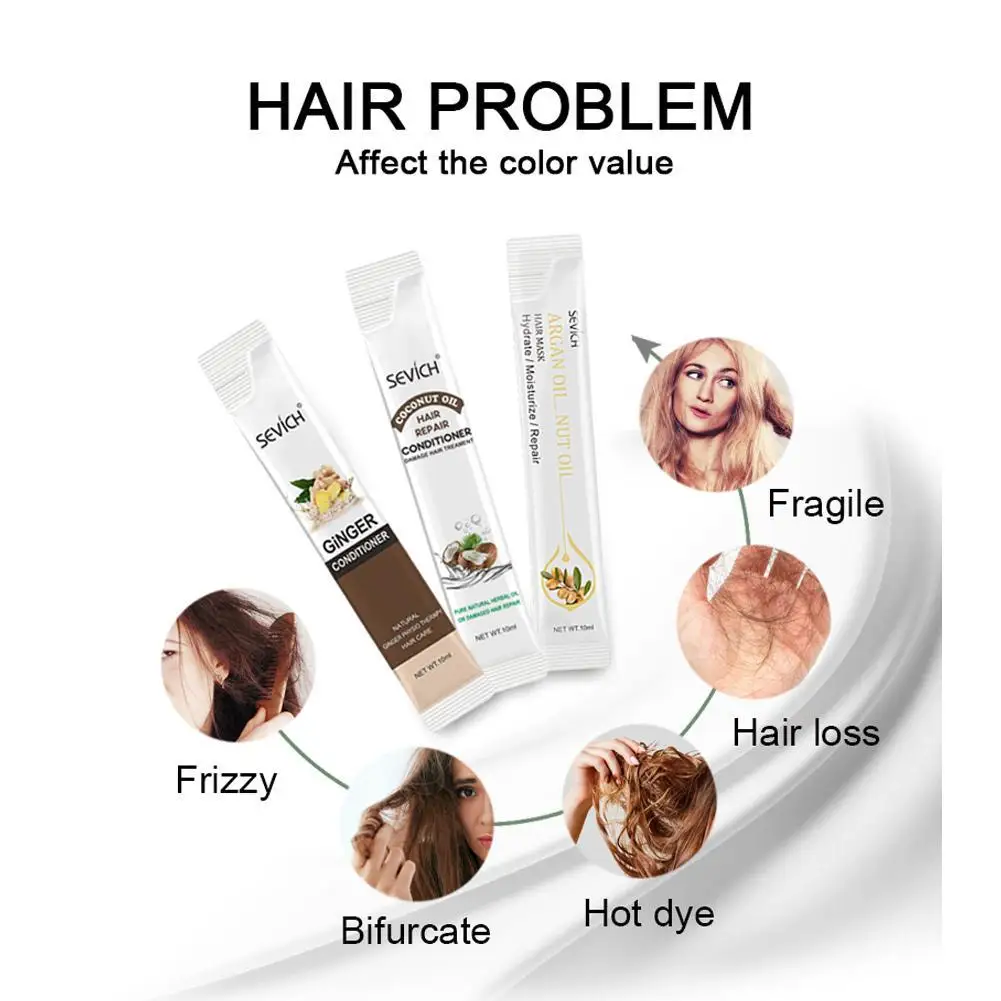 New Argan Oil Conditioner Moisturizes Hair Coconut Repairs Damaged Head Ginger Masks Essential Oils | Красота и здоровье