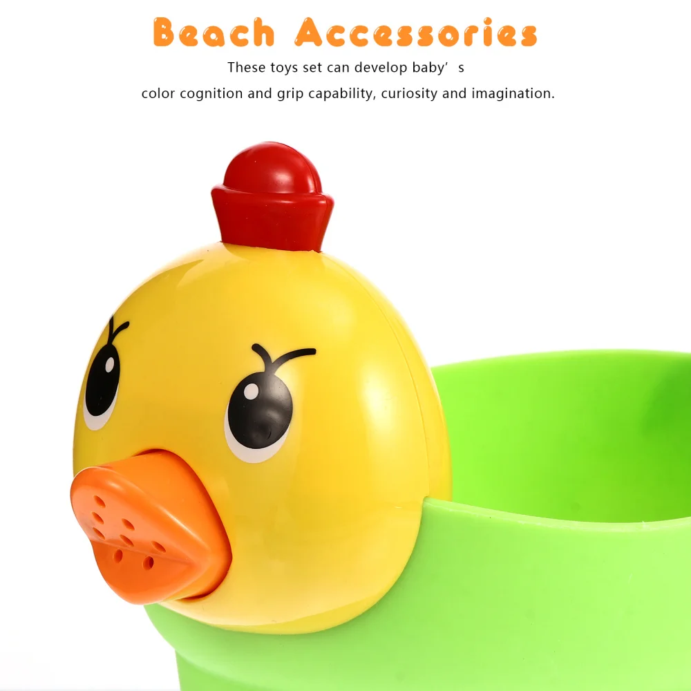 

4pcs/ Set Baby Shower Water Bathtub Shower Toys Bucket Set Bathtub Toys