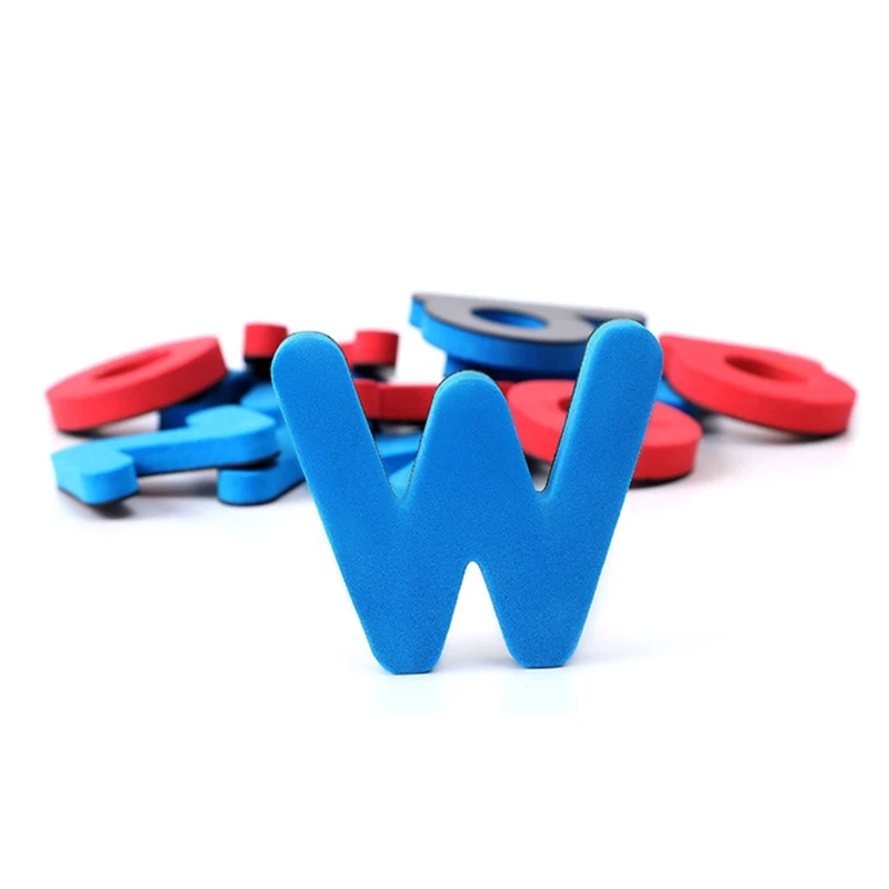 

English Set Letter Word Numbers Fridge Magnets Blocks Early Education Teaching Math Toy Kids School Kindergarten Toy
