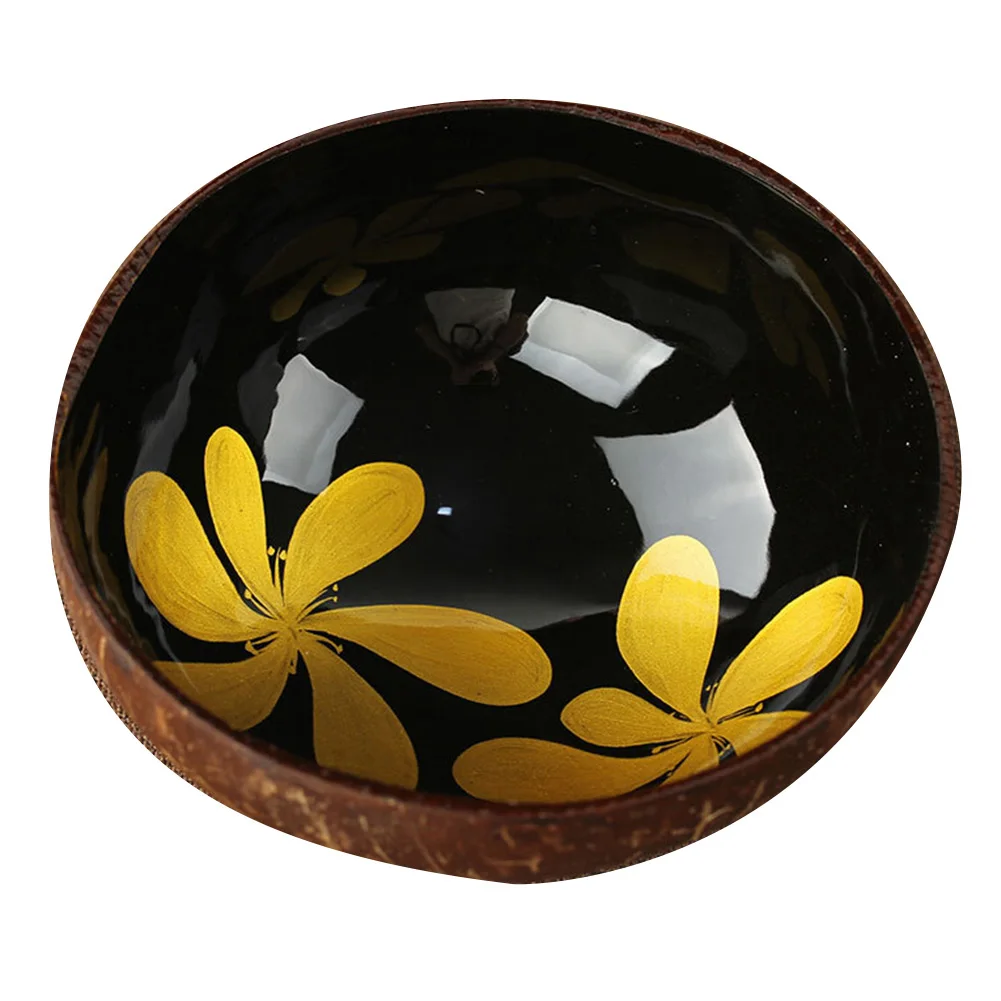 Лист/цветок Кокосовая скорскорлупа сушеные фрукты контейнер для еды ключи