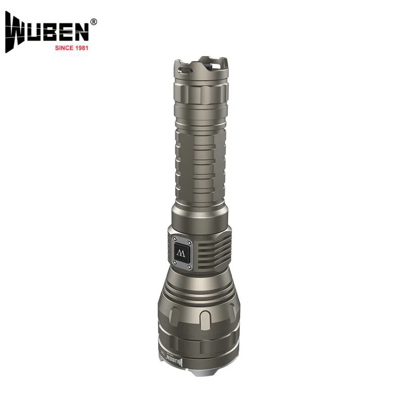 Wuben T105 Pro USB Перезаряжаемый тактический фонарь CREE XPL V5 Макс. 1500 люмен луч бросок 732 м