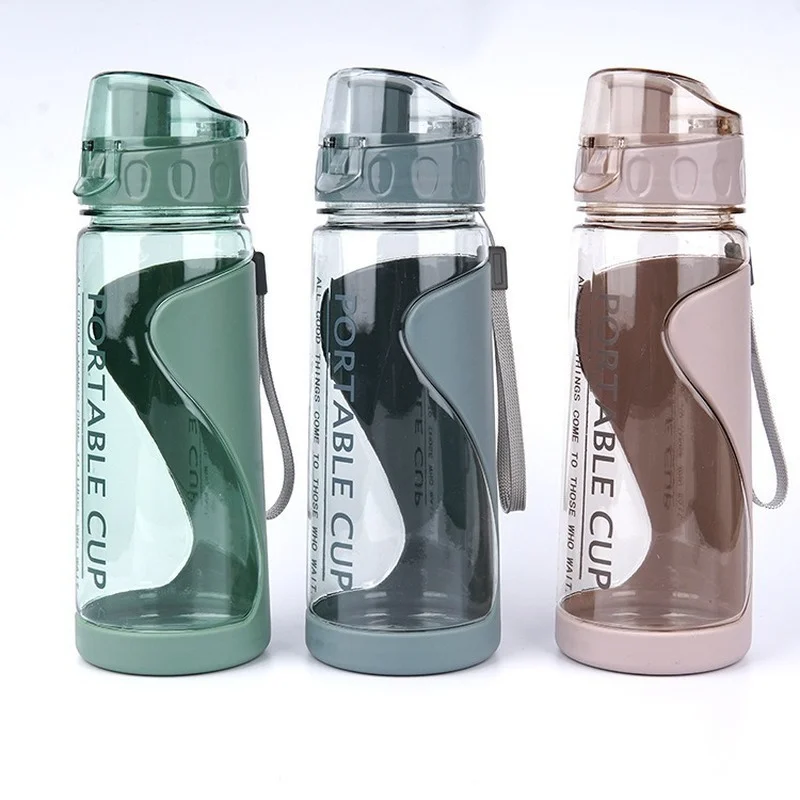 

570ml Fashion Sports Space Cup Cute Water Bottle for Girls Kawaii Resistant Outdoor Portable Plastic Creative Adult Student Gift