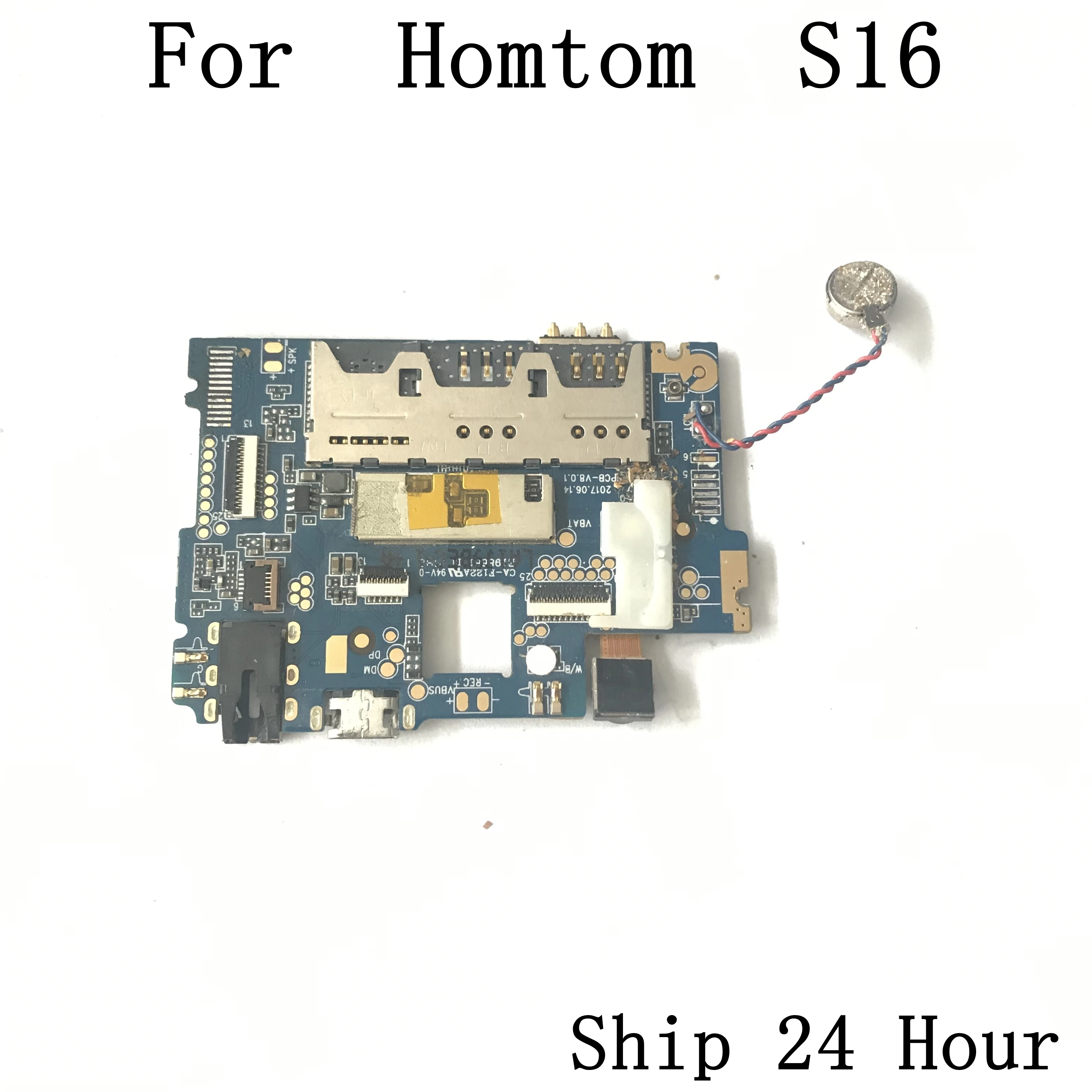 Homtom S16 б/у Mainboard 2G Оперативная память + 16G Встроенная материнская плата Фронтальная