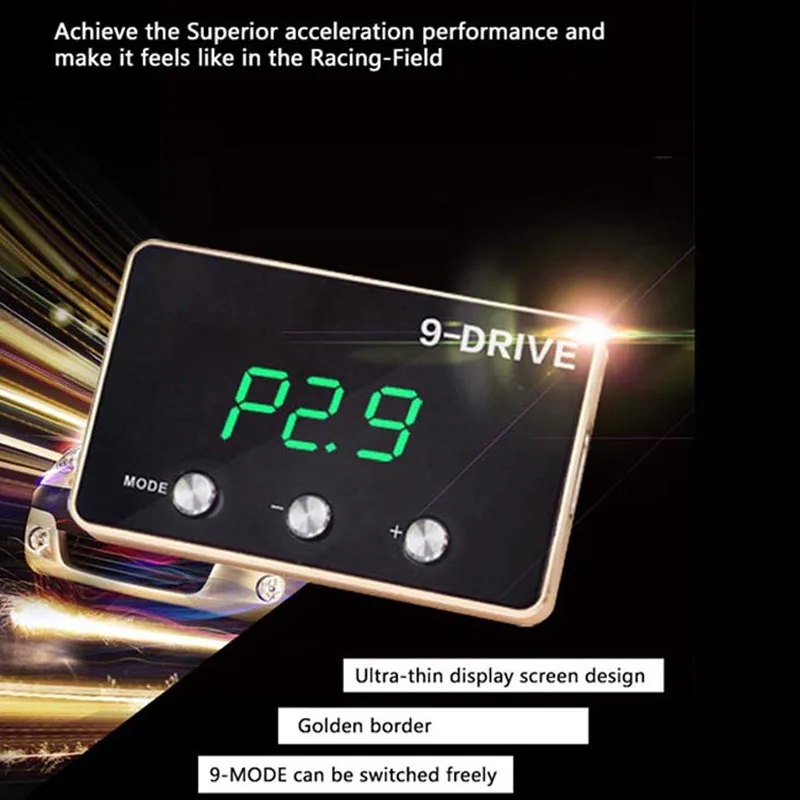 F1 автомобиль OBD2 II ручной переключатель HUD км/ч миль/ч Предупреждение о превышении