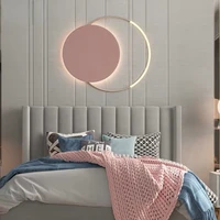 gy simple american bedroom wall decoration creative master bedroom bedside background wall pendant warm wall decorations