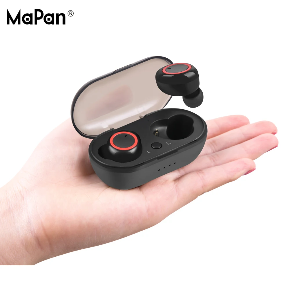 MaPan Bluetooth наушники дешевые популярные TWS влагозащищенные перезаряжаемые