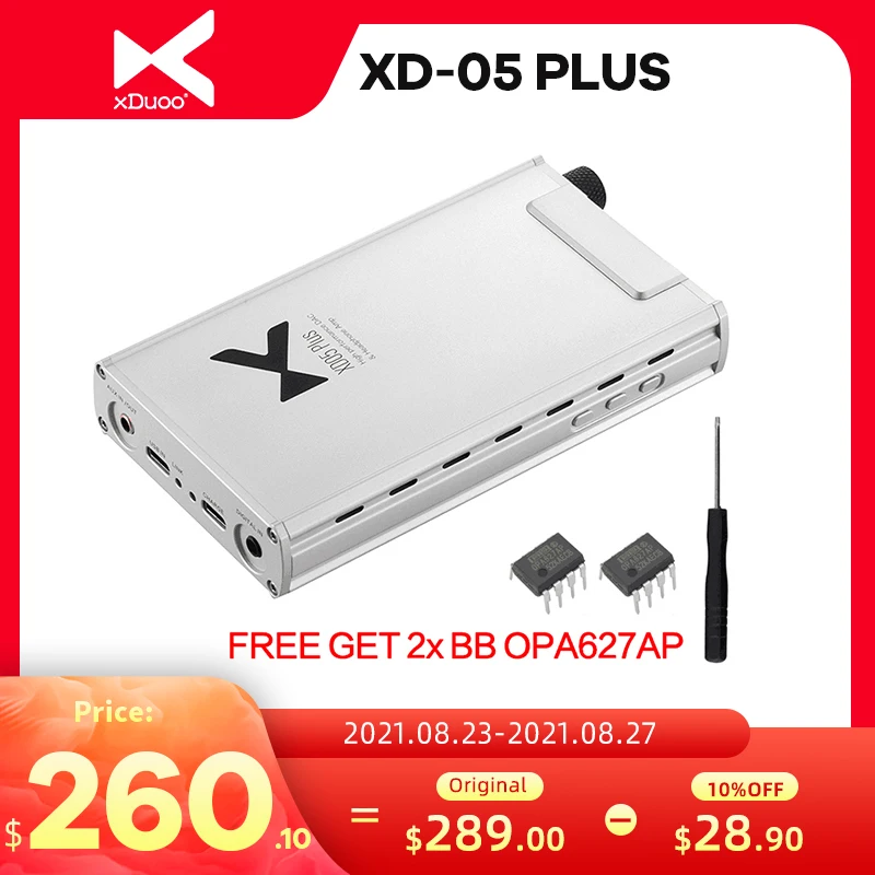 XDUOO XD 05 Plus XD05 портативный усилитель для наушников 32 бит/384 кГц DSD256 DAC|Усилители