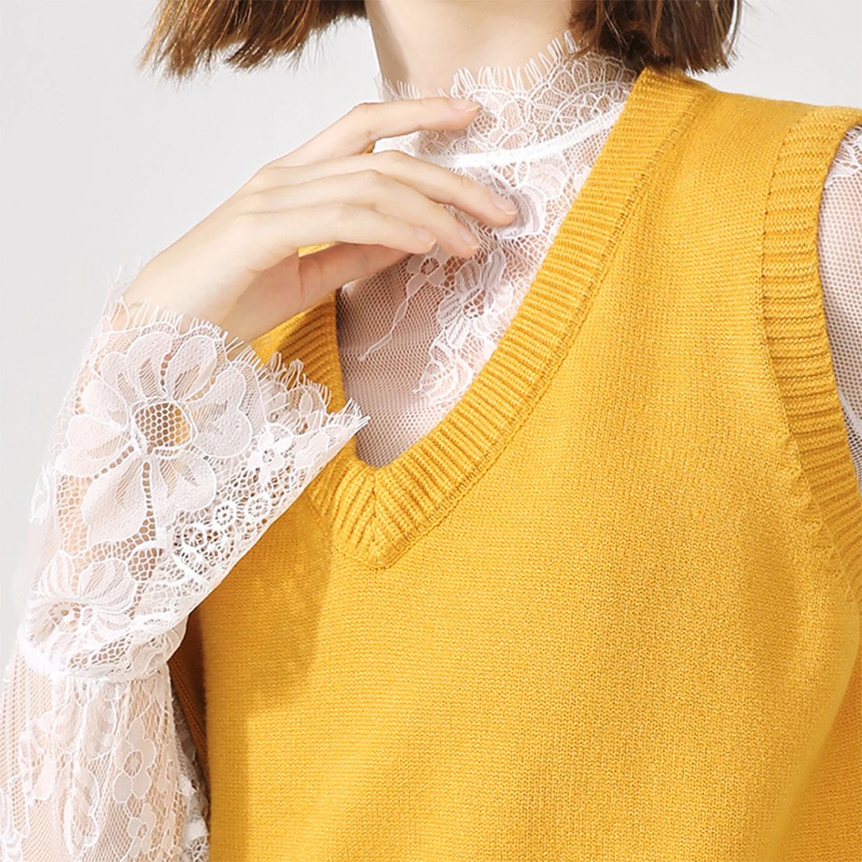

Lace Print T-Shirt Mesh Perspective Tshirts Women's Sexy Hollow Tees Female Elegant Bottoming Tops Pullovers T Shirt Ropa Mujer