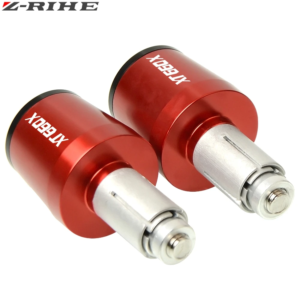 Мотоцикл 7/8 &quot22 мм руль ручной рукоятки Грипсы рожки руля Кепки для Yamaha XT660 X XT660X