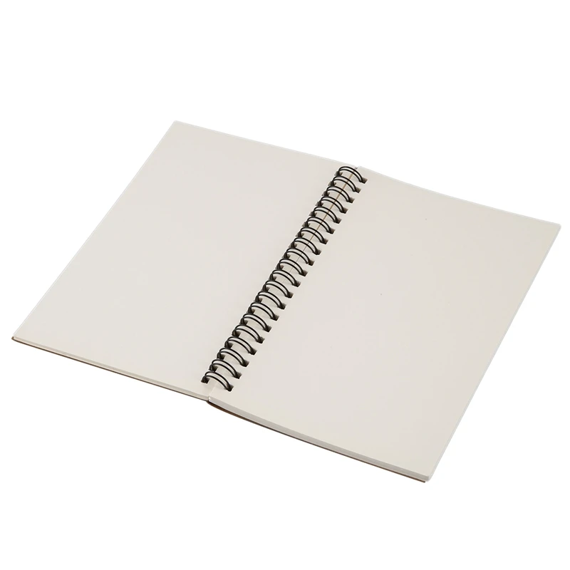 

10 Creative Notebook with Kraft Paper Sketch Book 12 X 18 Cm and Spiral Notebook