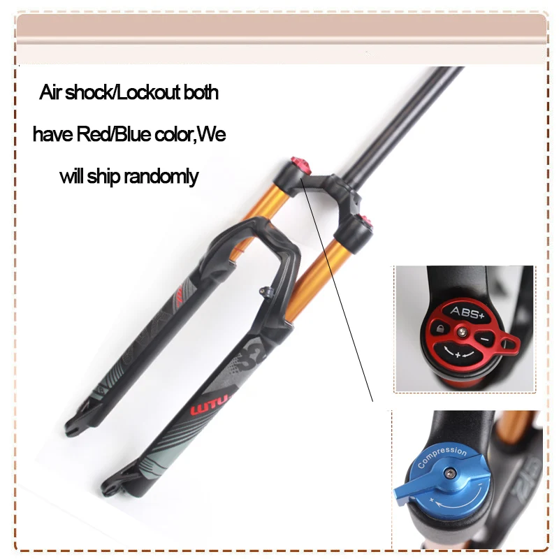 Велосипедные вилки LUTU подвеска для горного велосипеда 26/27 5/29 дюйма Воздушная