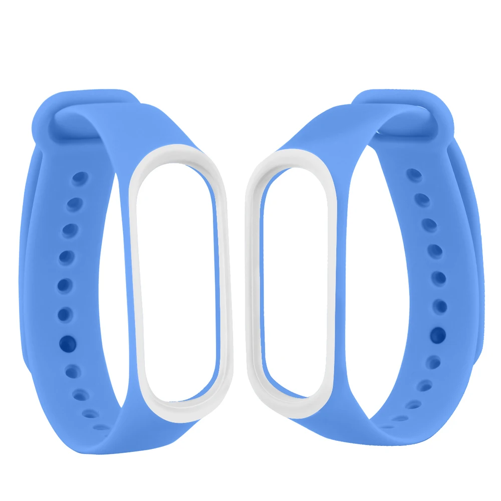 20 видов цветов сменный ремешок для Xiaomi Mi Band 4 3 силиконовый M3 M4 смарт-браслет Miband |