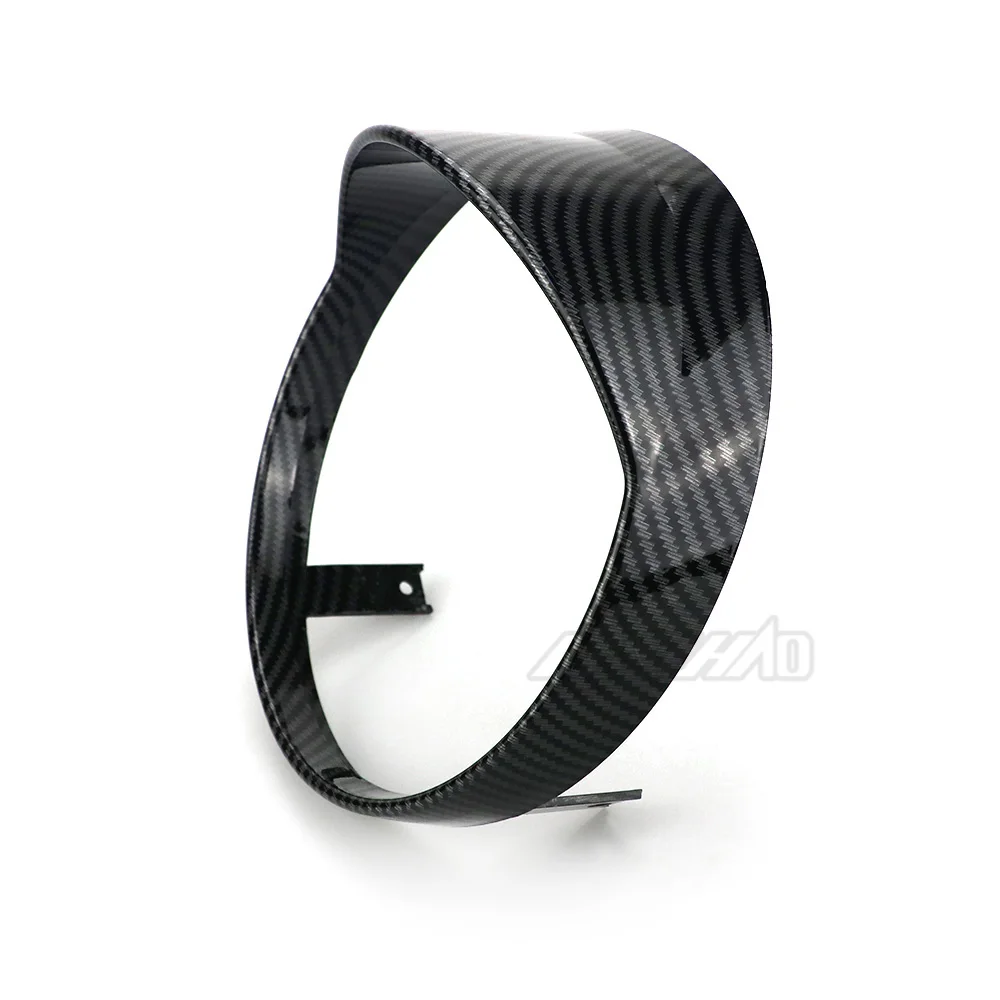 Чехол для мотоциклетной фары из АБС пластика с защитой от света черный