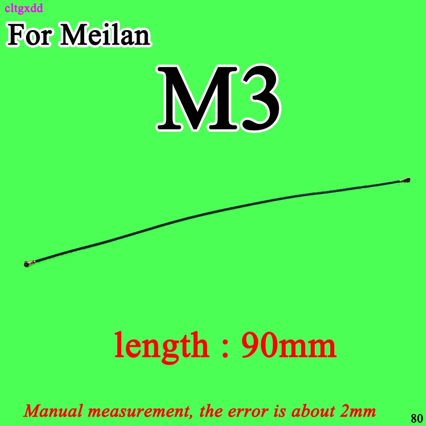 for Meilan M3 Cltgxdd антенна Wifi сигнальный гибкий кабель-провод Лента для Meizu MX4 MX5 MX6 Pro 5 6 M3 M3S M5 M5S M6 M2 Примечание U10 U20 - Цвет: for Meilan M3