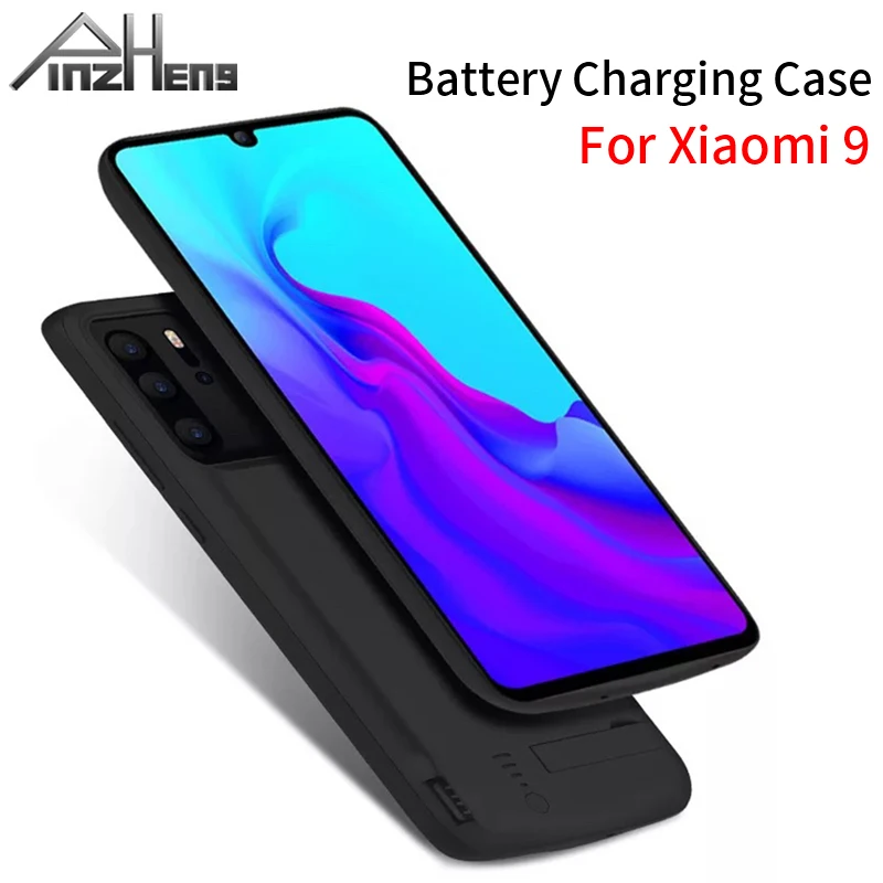 

Чехол для зарядного устройства PINZHENG 6000 мАч для Xiaomi 9, зарядный чехол для Xiaomi 9, портативное зарядное устройство, чехол для телефона
