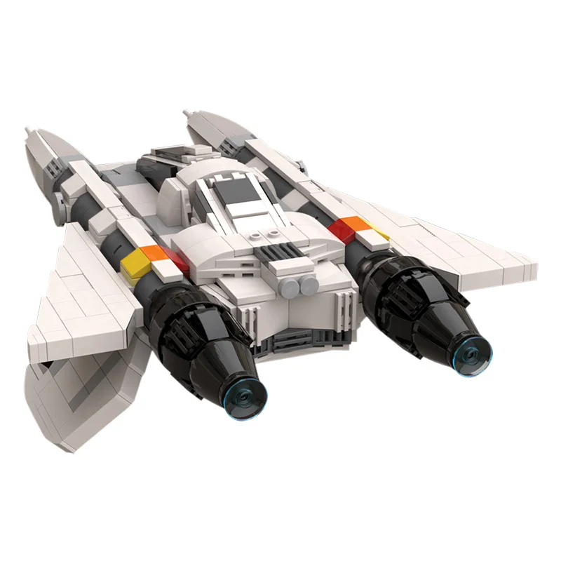 

MOC high-tech Space Plan Spaceship Buck-Rogers's Fighter 2.0 Building Blocks MOC high-tech Model Bricks Toys For Children