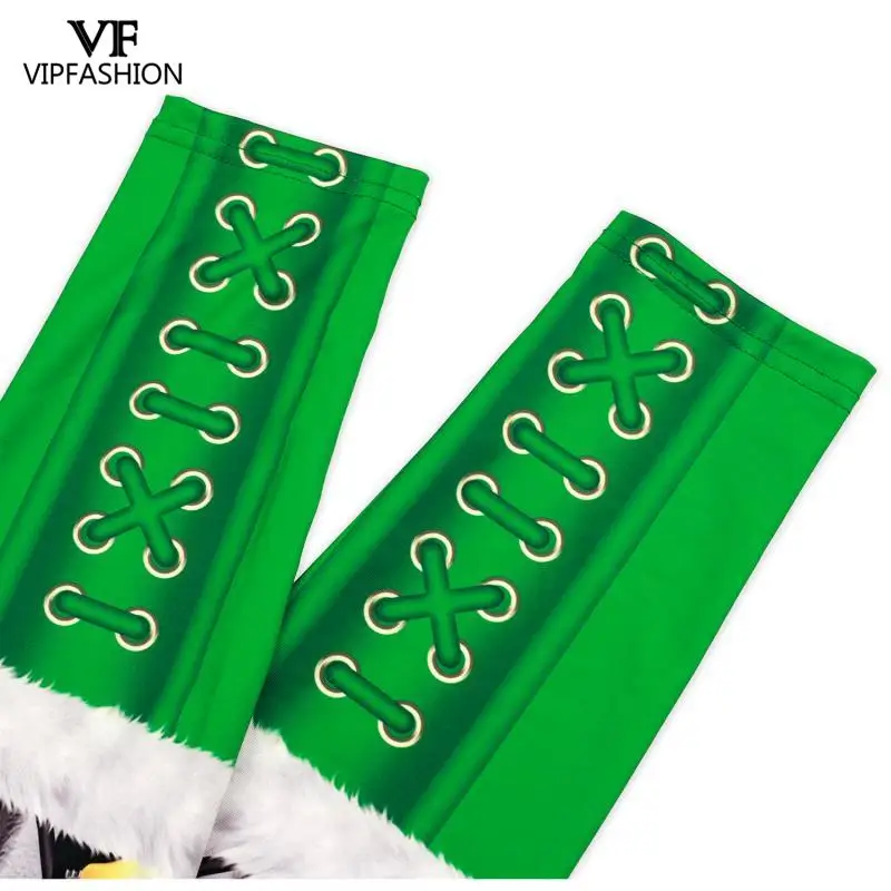 

VIP FASHION 2019 New Christmas Jumpsuits For Women Cosplay Costumes New Year Christmas Party Clothing Sexy Bodysuit