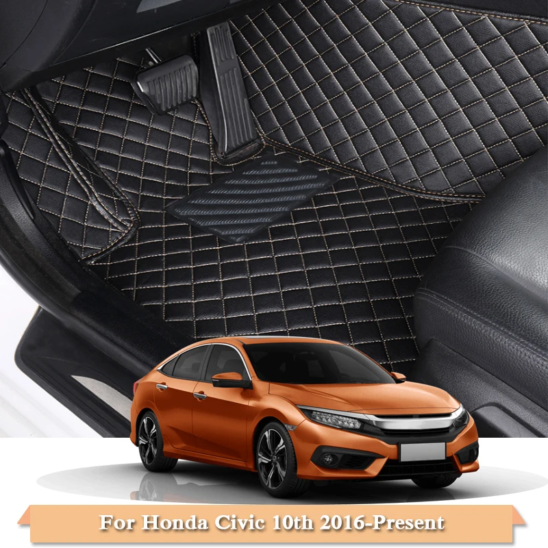 Автомобильный Стайлинг PU для Honda 10th CIVIC City CRV Jazz Fit Vezel HRV 2015 2019 LHD 5 мест