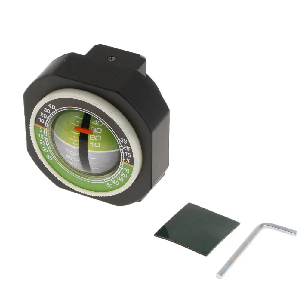 

Car Angle Tilt Inclinometer Measurement with LED lights Bright Gradient Tool