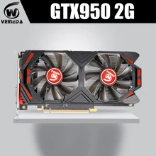 Graphics Card Original gtx 950 2GB 128Bit GDDR5 Graphics Card for nVIDIA Geforce game GTX 950  Dvi  Card