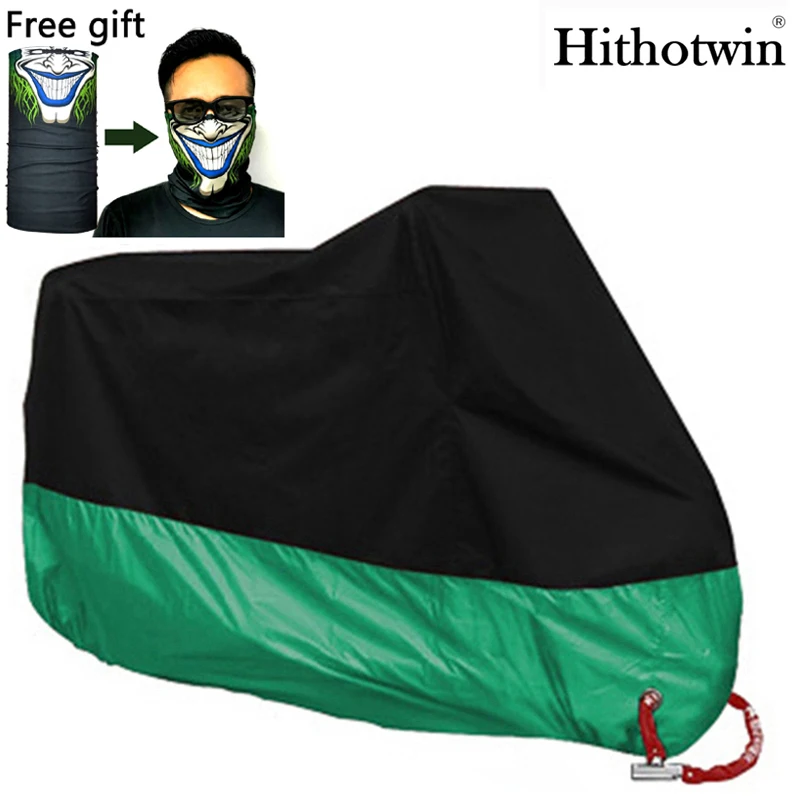 14 цветов, M, L, XL, 2XL, 3XL, 4XL Универсальный Открытый УФ протектор велосипедные аксесуары пыле для самоката Чехлы для мангала Водонепроницаемая Крышка мотоцикла дождевик пальто чехол на мотоцикл скутер Крышка дождя - Цвет: Dark green
