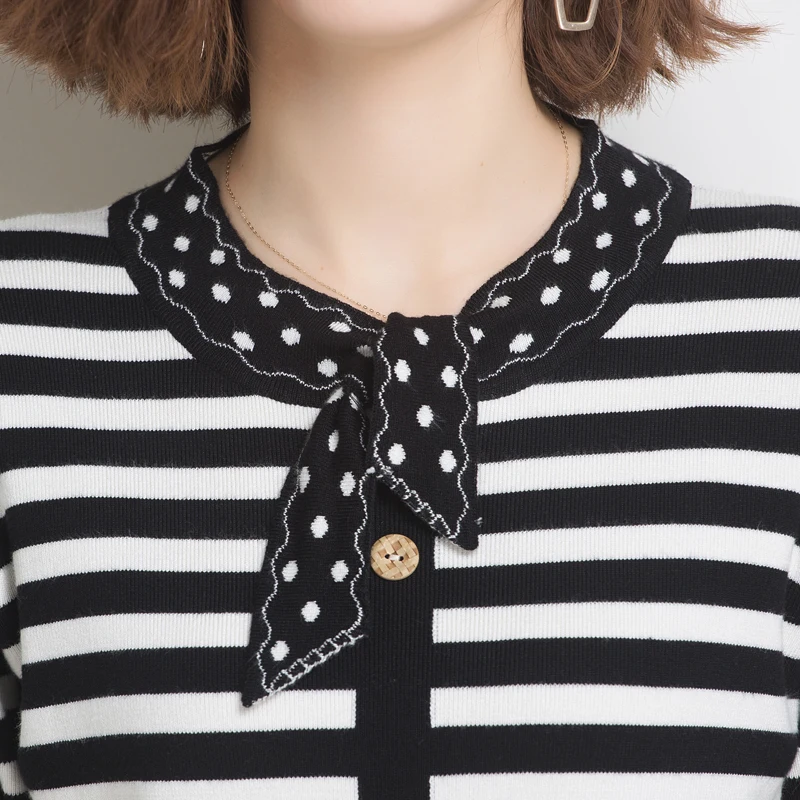 Новое поступление осенний женский свитер Пуловеры Одежда в полоску zaraing woman 2020 |