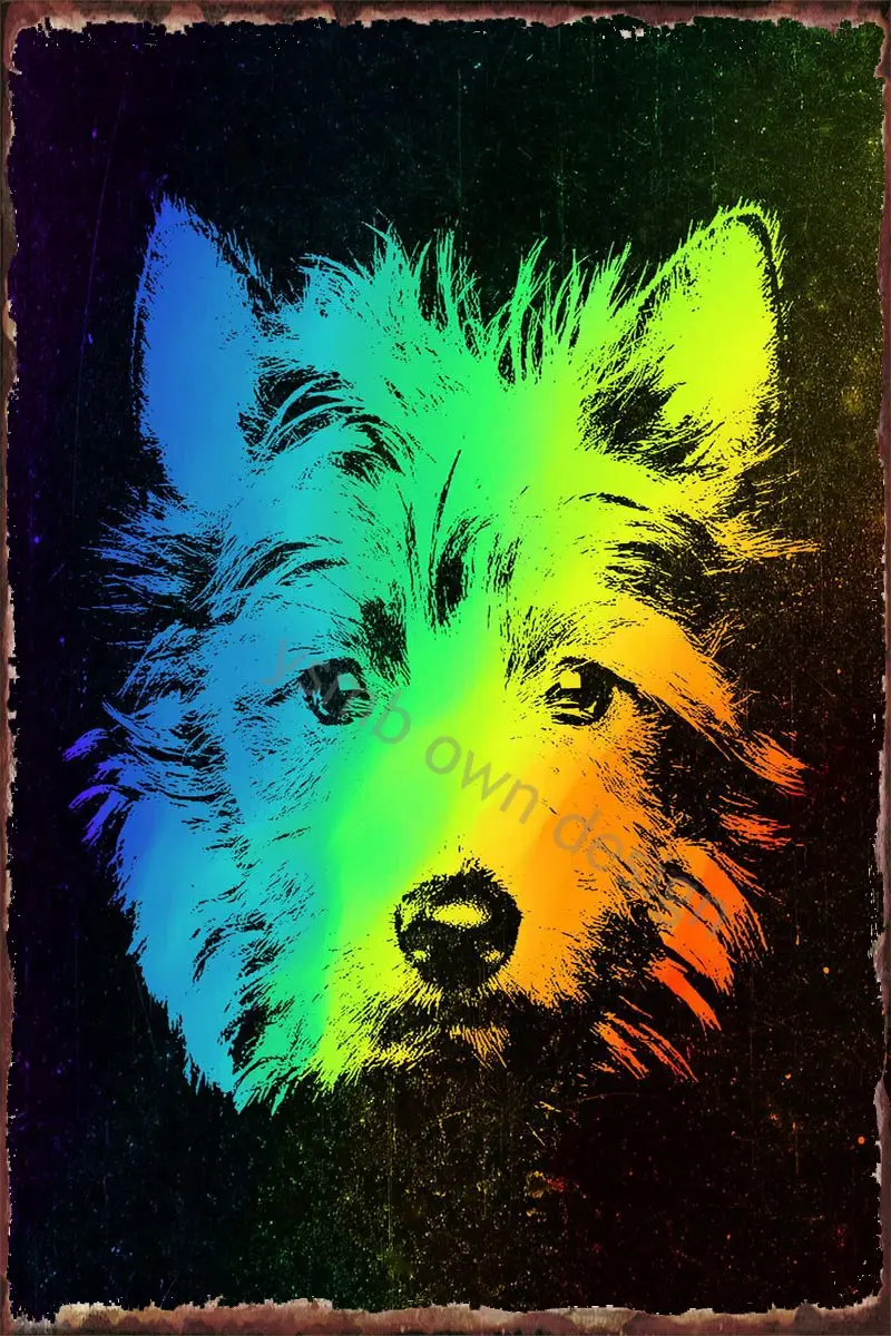 

Украшение комнаты австралийского терьера, винтажный металлический знак в стиле ретро, жестяные таблички, настенный Декор для дома, клуба, м...