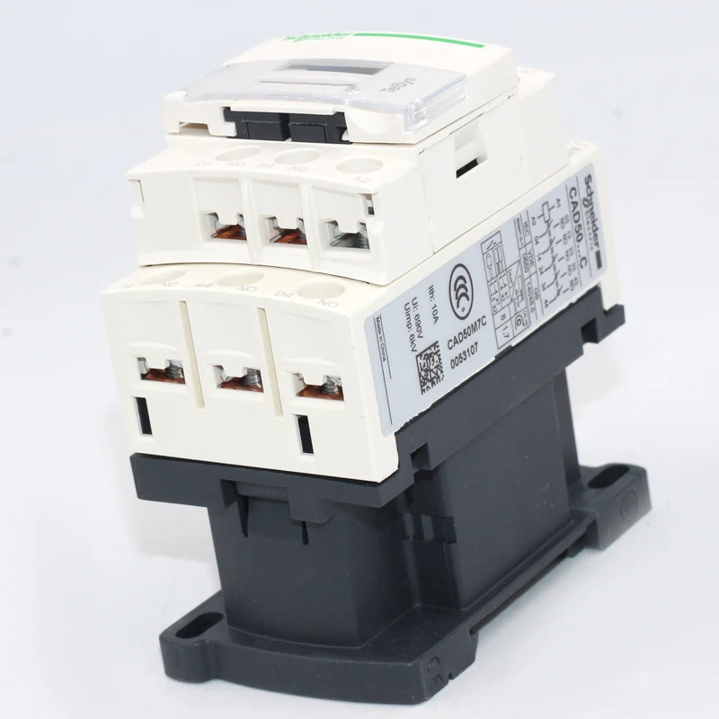 Реле управления Schneider Electric CAD50M7C Q7C F7C B7C CC7C TeSys 380 В 110 220 36 24 переменного тока