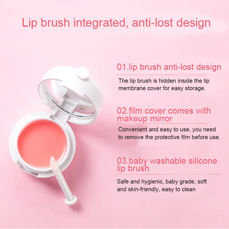 Восстанавливающая увлажняющая маска для губ с эфирным маслом кремовое