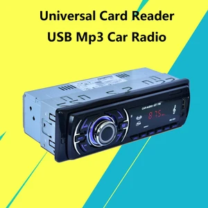 rk 523 12v 1 din universal car stereo mp3 player bluetooth card reader usb flash drive fm tuner remote control radio vintage free global shipping