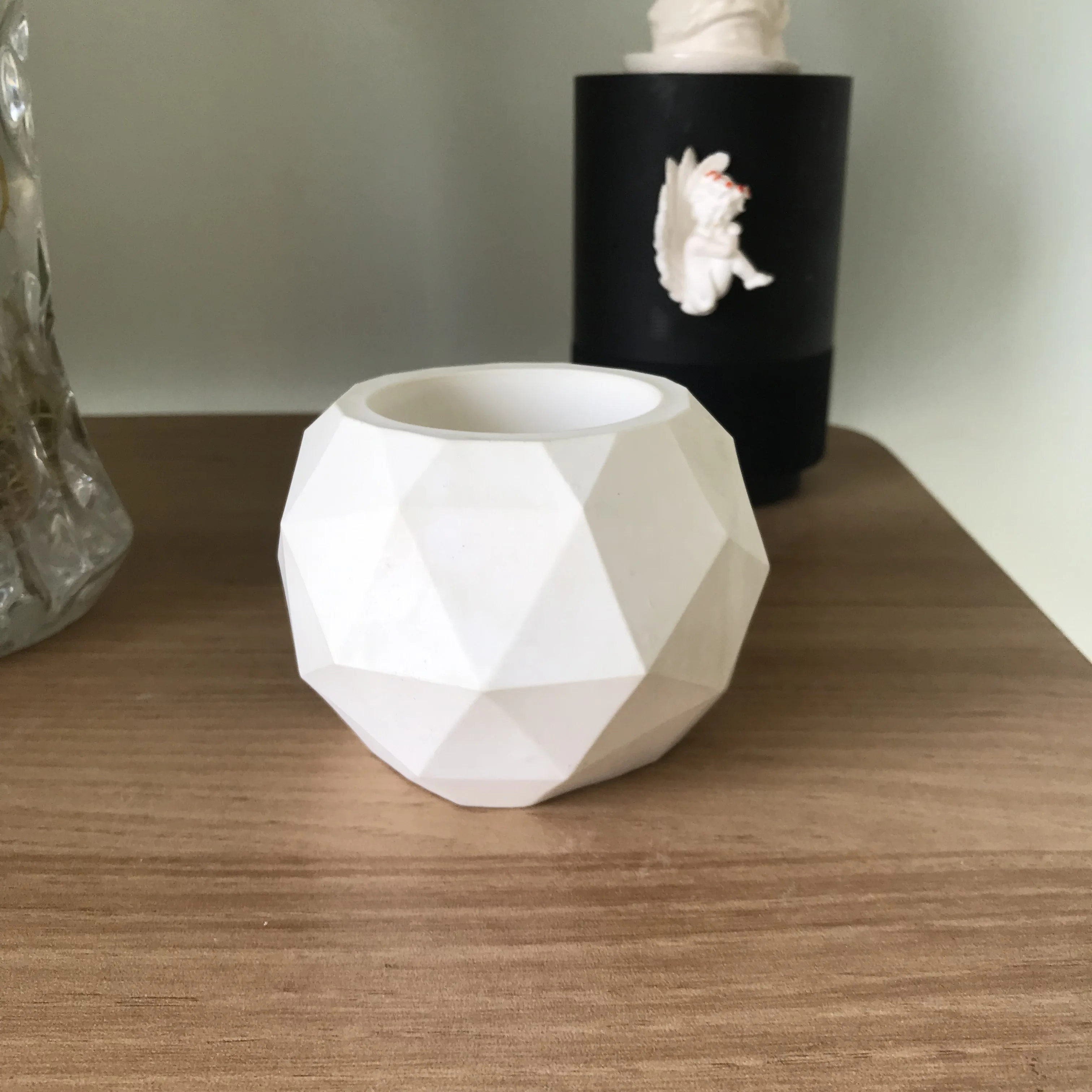 3D формы из полимерной глины Силиконовый Цветочный горшок цементная форма ручной