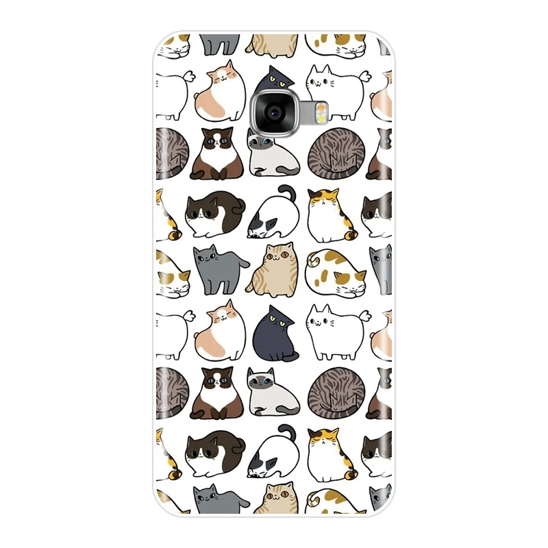 Cute Unicorn Phone Case for Samsung Galaxy C5 C7 C8 Cases C9 Pro Silicone Soft Back Cover In Stock |