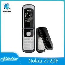 Nokia 2720 Refurbished Original  Nokia 2720F Original Nokia 2720 fold Unlocked Cellphone free shipping Mobile Phones