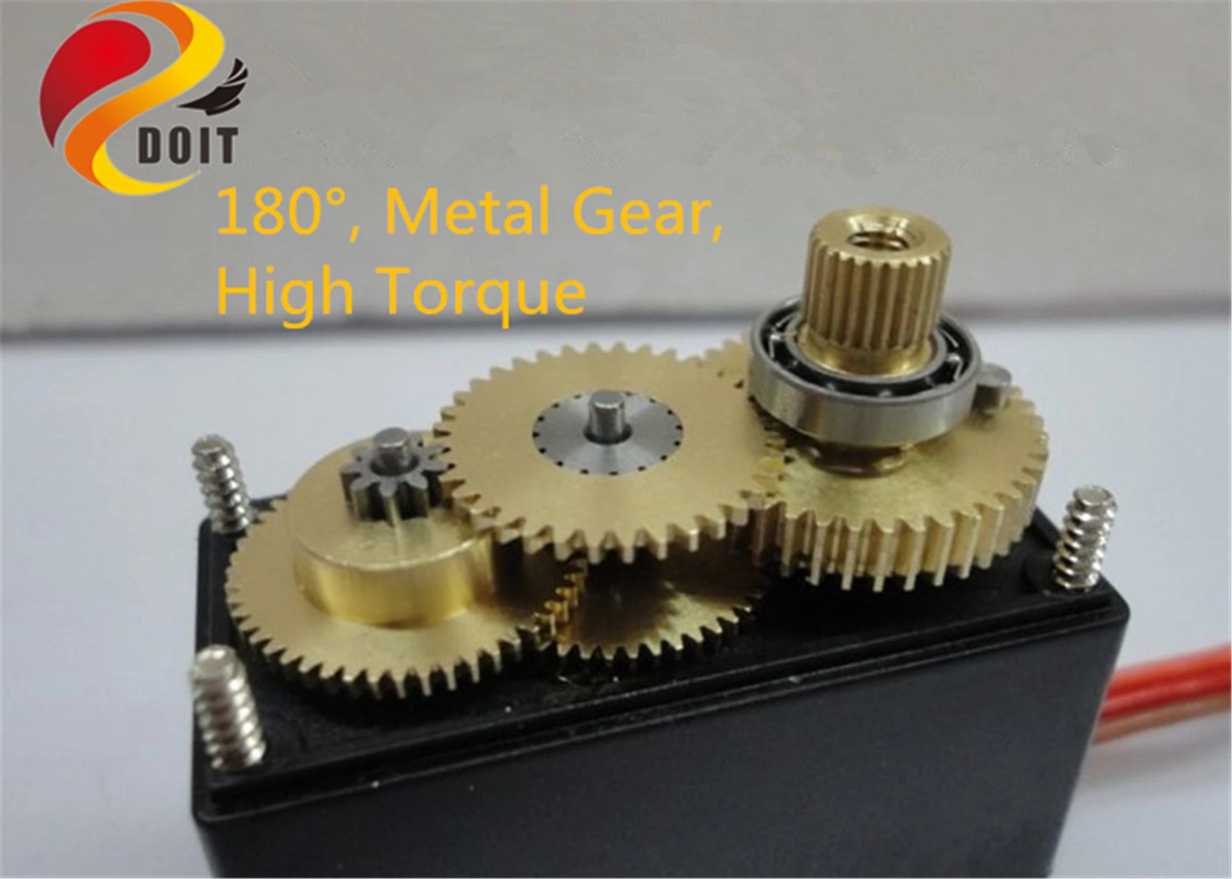 Сервопривод SZDOIT MG996R вращающийся на 180 ° с металлическим редуктором и высоким