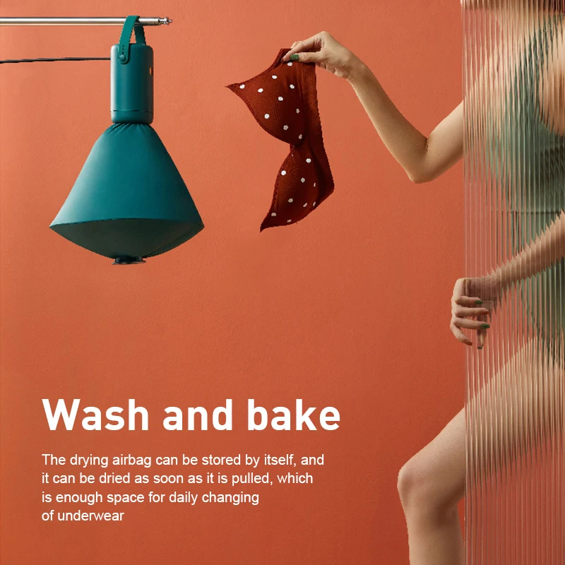 

Portable Travel Electric Dryer Machine Portable Clothes Shoes Dryer Clothes Laundry Dry Easy And Safe Suit For Business Trip