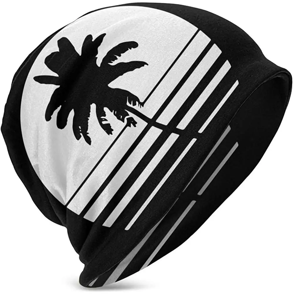 Снуд Пальма Череп Кепка мешковатые вязаные шапки отлично подходит для 3-15 лет |