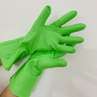 10pairs latex gloves nitrile smooth rubber washcloth household cleaning mittens house garden kitchen tools dishwashing goods