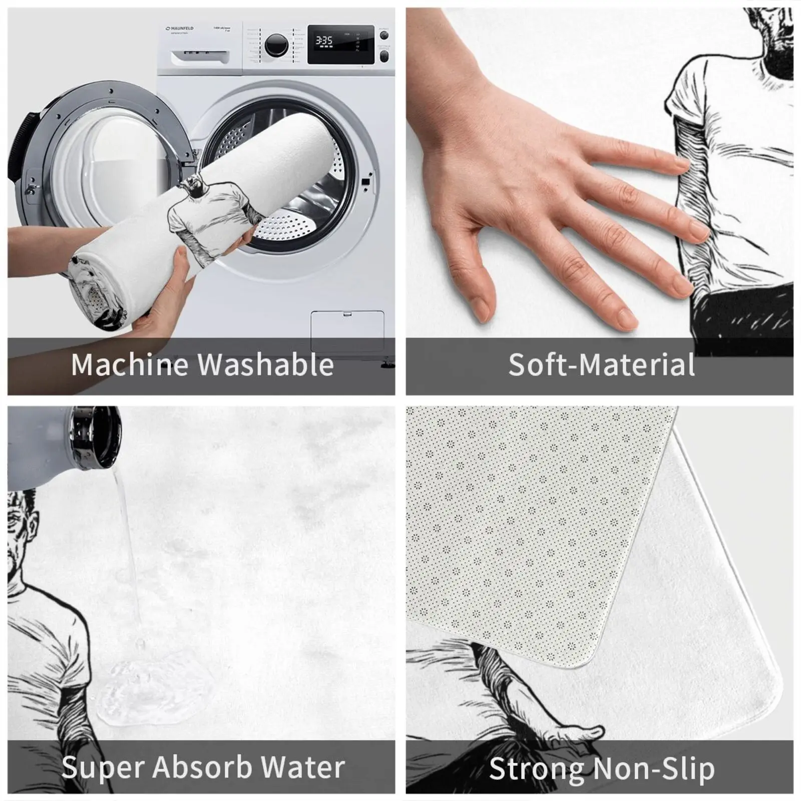 Коврик Bagwell коврик подушка мягкий тюремный перерыв побег из тюрьмы багвелл