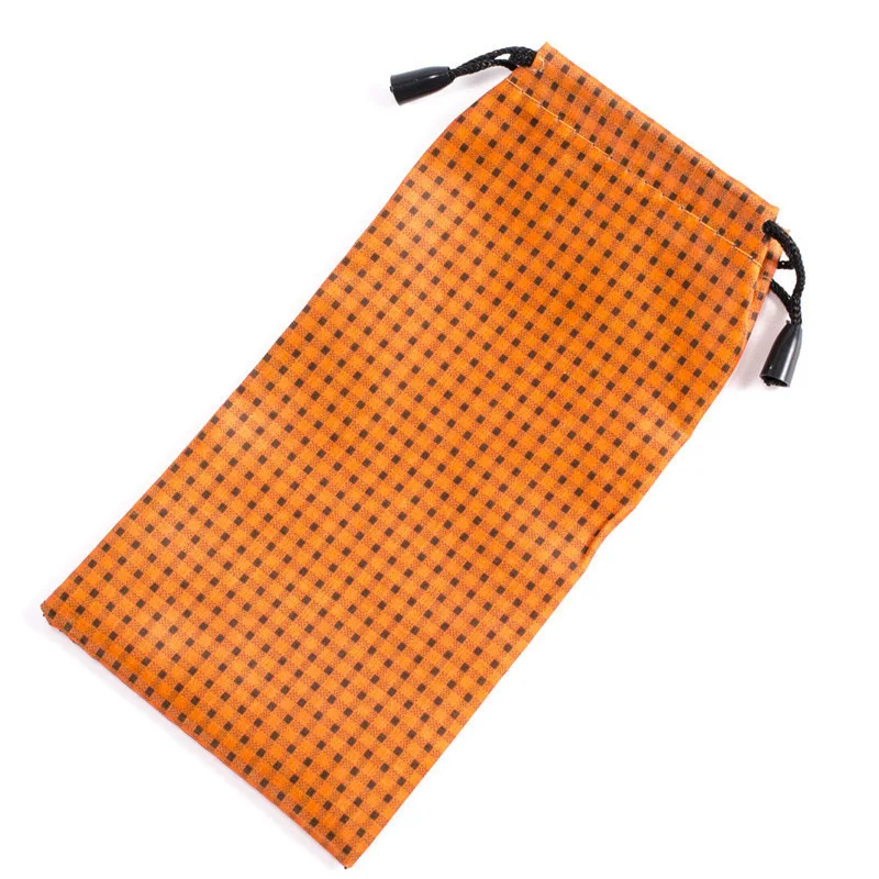 

10pcs Printed Glasses Cloth Bag Dustproof Waterproof Sunglasses Pouches Durable Soft Cloth Dust Pouch Optical Glasses Carry Bag