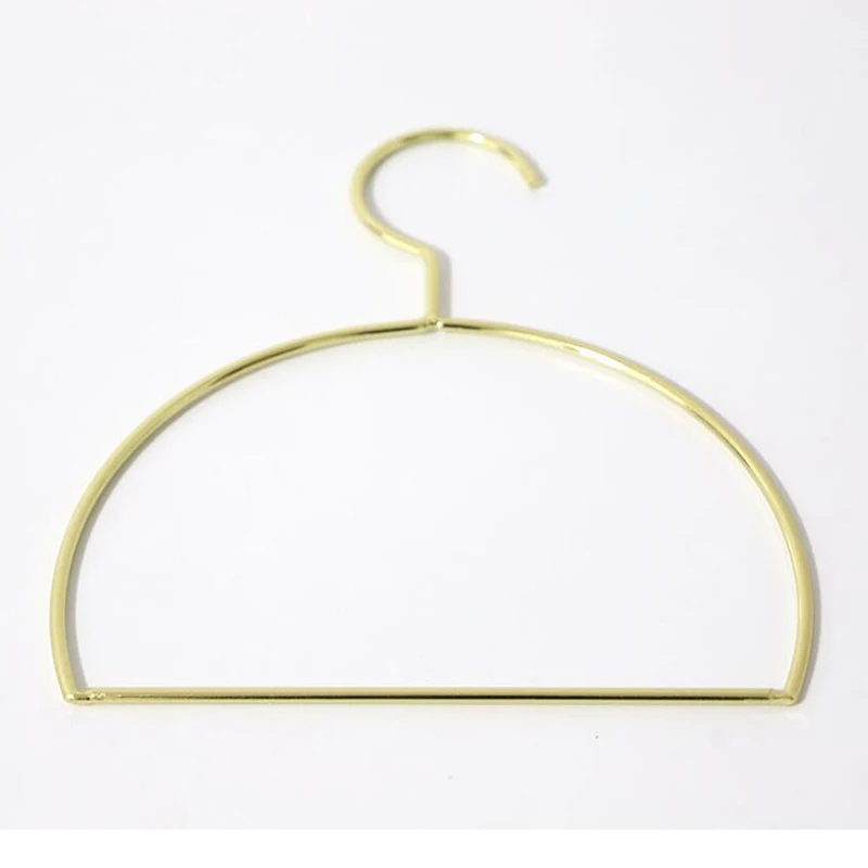 5 шт./лот Золотистый металлический полукруглый ремень для шарфа кольцо хранения