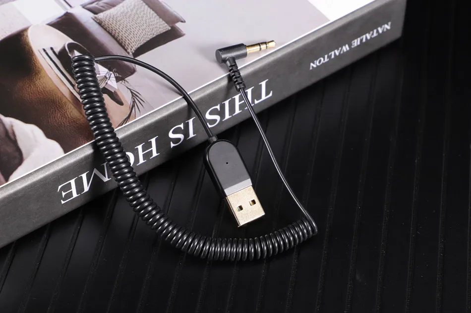 VIKEFON громкой связи USB Aux Bluetooth адаптер кабель программный ключ для автомобиля 3,5 мм разъем Aux Bluetooth 5,0 4,2 4,0 приемник аудио передатчик