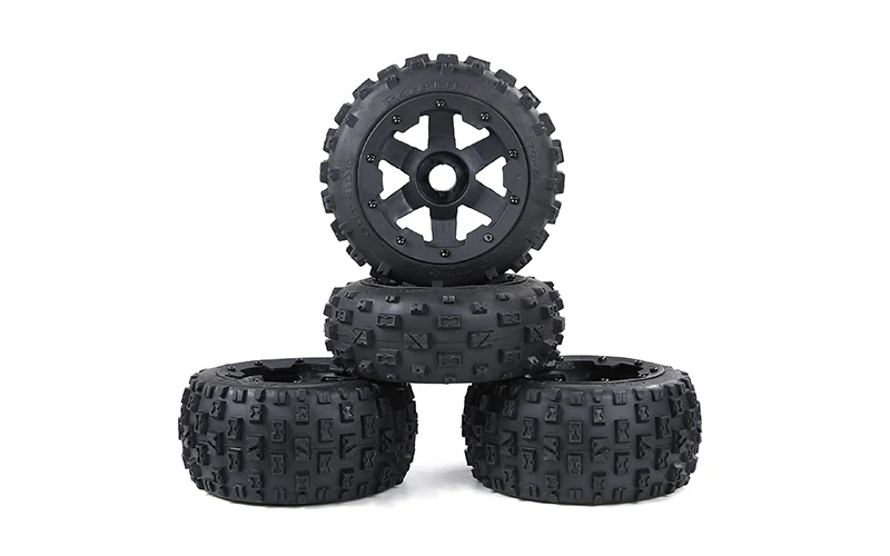 Передние и задние шины Knobby Bowtie на ободах для HPI Baja 5B Rovan Sport King motor 1/5 Buggies | Игрушки