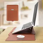 Сумка для ноутбука 3 в 1, чехол для Macbook Air Pro из искусственной кожи, чехол для ноутбука 13141516 дюймов, чехол для ноутбука с подставкой и ковриком для мыши