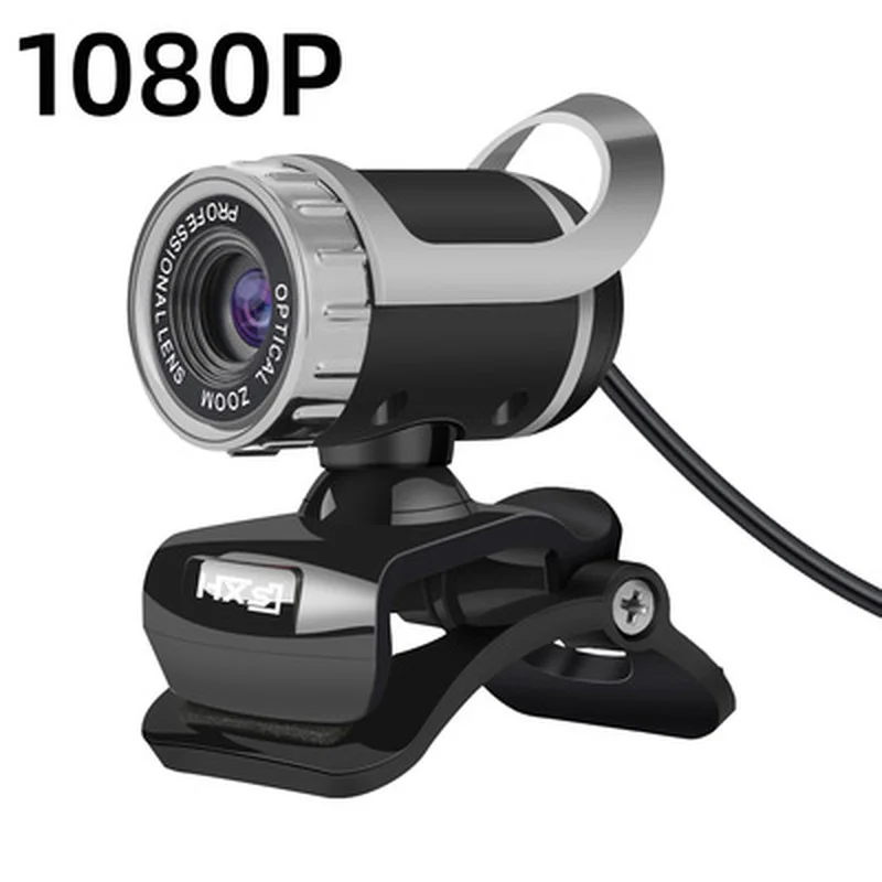 

HD Webcam 1080P 640*480P HD Video Web Camera With Microphone USB Plug and Play For PC Laptop Camara de video casera