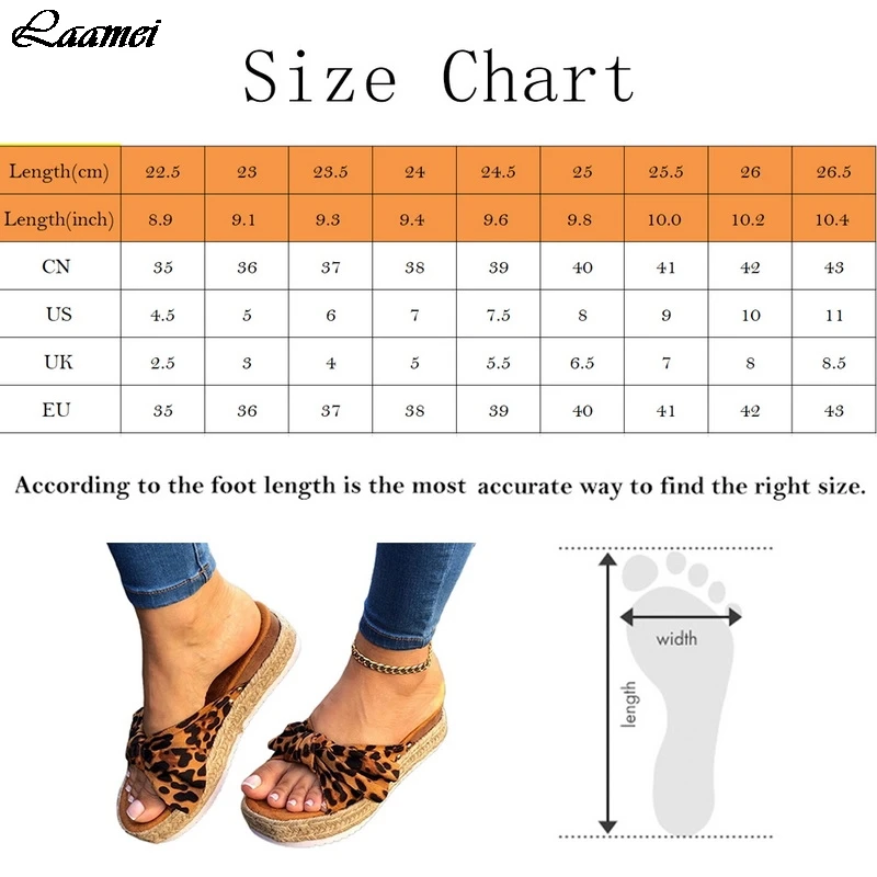 Сандалии с леопардовым принтом и бантом Летняя обувь на плоской подошве Слипоны