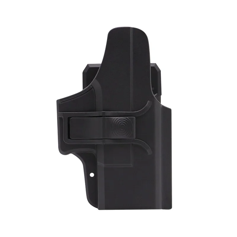 

TEGE Polymer OWB Tactical Gear Glock 26 27 33 Gen 1-5 Matched Belt Clip Attachment 360 Degree Auto-Adjusting Gun Holster