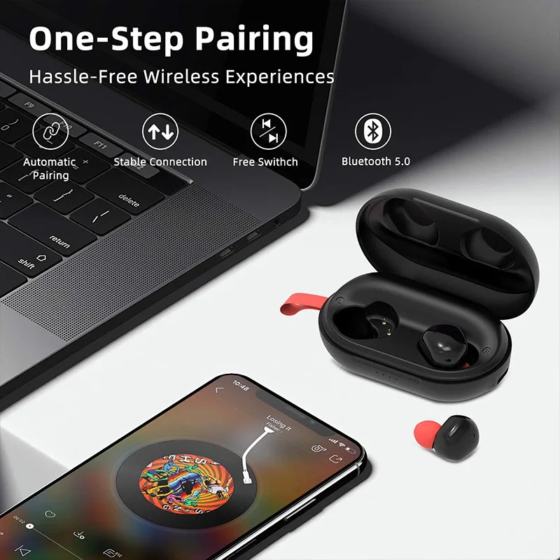 Bluetooth-наушники Спортивные Беспроводные наушники с активным шумоподавлением и