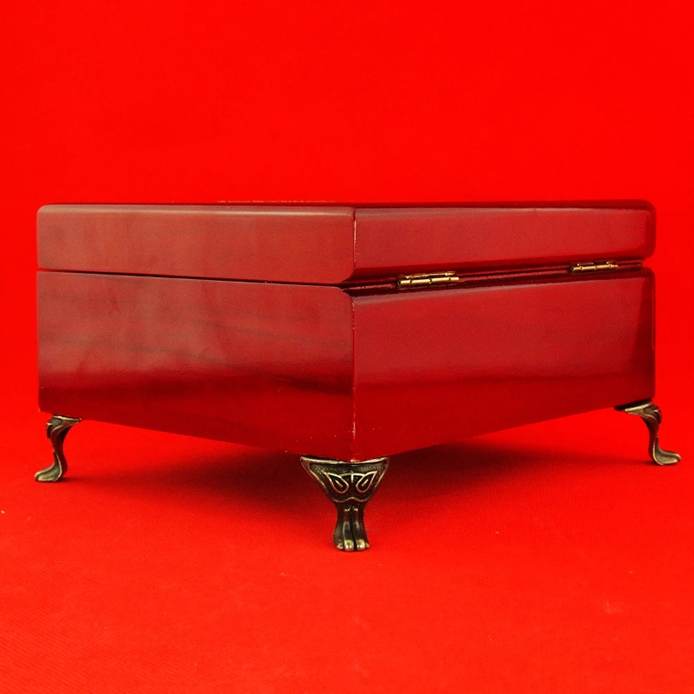 Antique Alloy Jewelry Wine Box Wood Case Decorative Feet Leg Corner Protect Angle For Furniture #0919 |