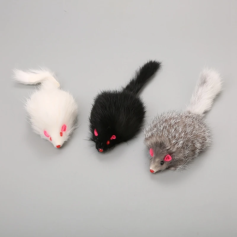 

Mouse Shape Cat Toy Interactive Lifelike Kitten Rat Toy Play Mouse Chew Mouse Pet Supplies Pet Accessories Mouse Pet Chew Mouse